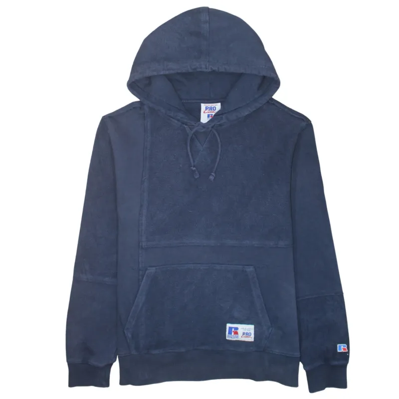 Russell Athletic 90's Plain Pullover Hoodie Medium Navy Blue sold by Vintage Club