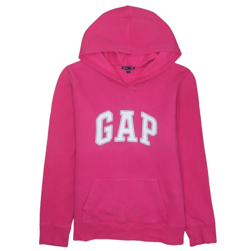 Gap 90's Spellout Pullover Hoodie Large Pink sold by Vintage Club