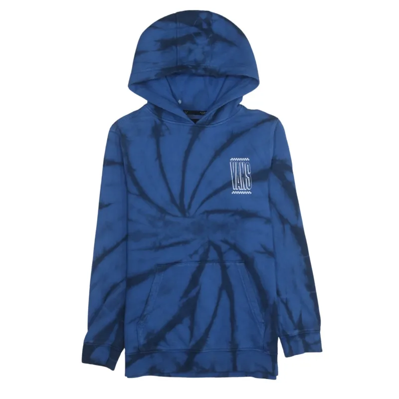 VANS 90's Drawstring Pockets Pullover Hoodie Large Blue sold by Vintage Club
