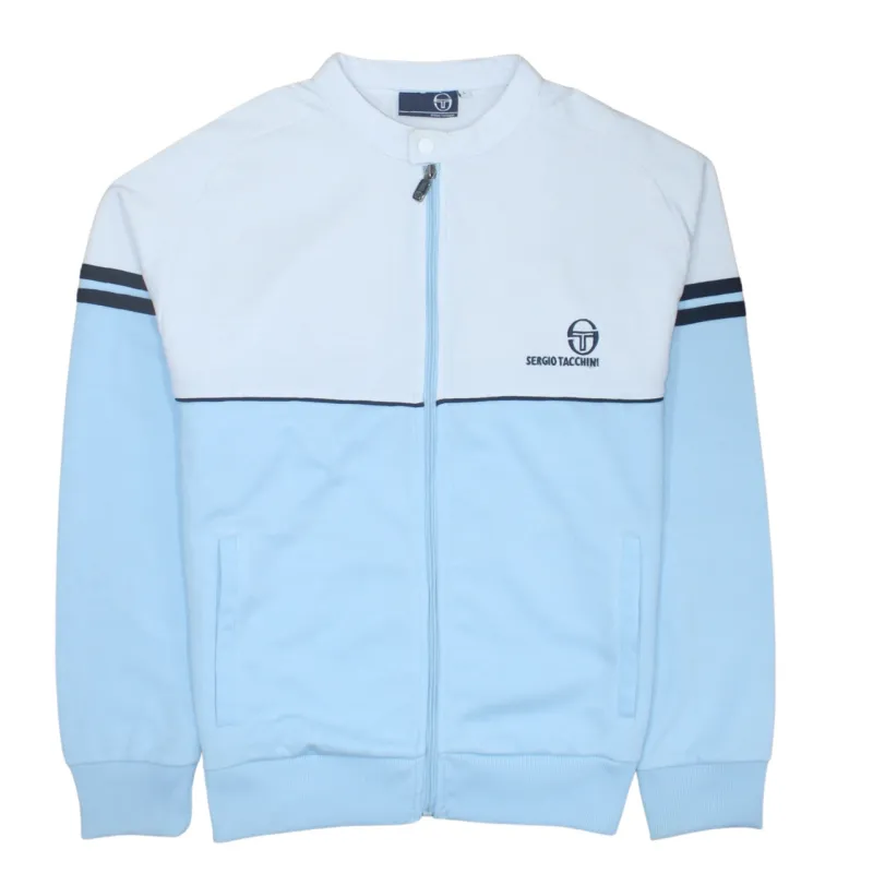 Sergio Tacchini 90's Lightweight Full Zip Up Sweatshirt Large Blue sold by Vintage Club