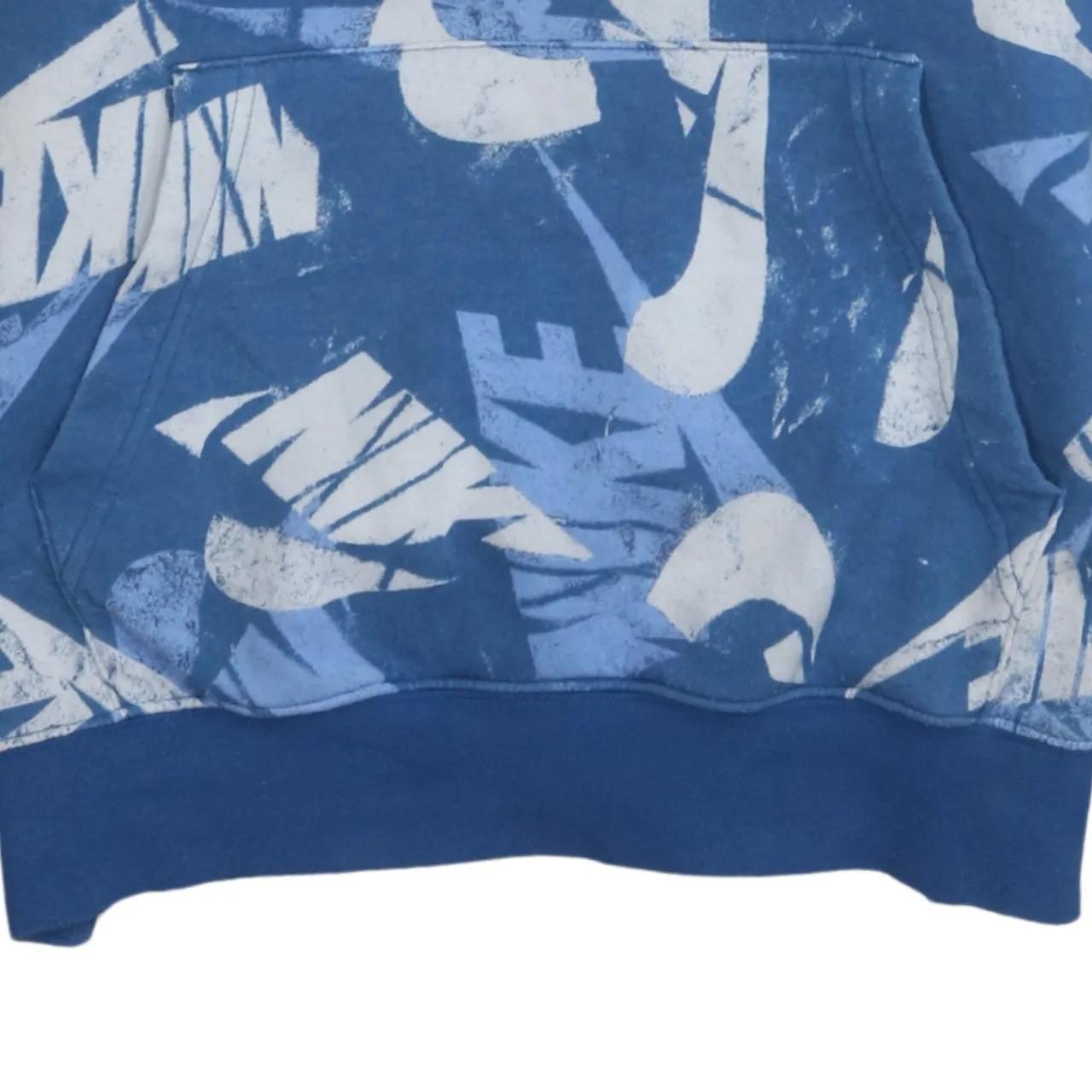 Nike 90's Swoosh Pullover Hoodie Medium Blue sold by Vintage Club product image thumbnail 4