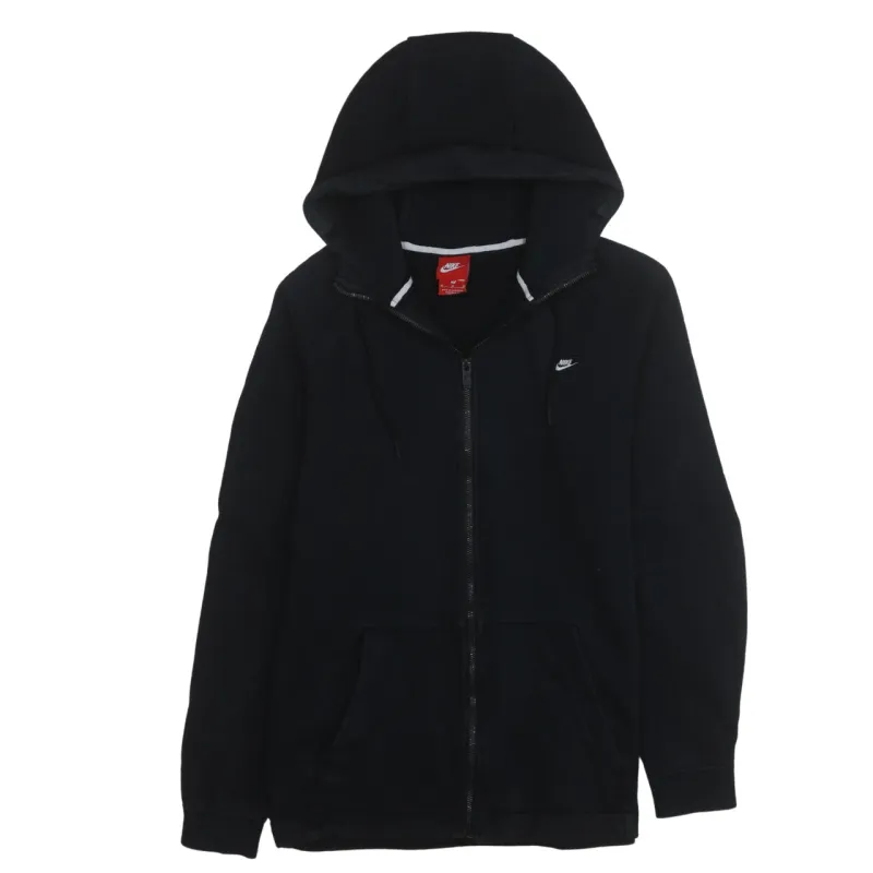 Nike 90's Swoosh Full Zip Up Hoodie Medium Black sold by Vintage Club