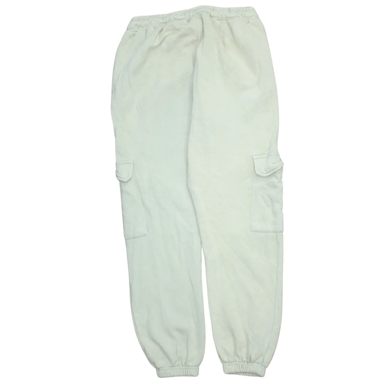 Ellesse Light Green Joggers Women’s 30 Cargo Pockets Embroidered Logo Cuffed Sweatpants sold by Vintage Club product image thumbnail 2