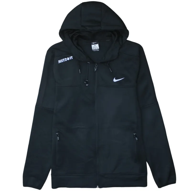 Nike 90's Swoosh Full Zip Up Hoodie XXLarge (2XL) Black sold by Vintage Club