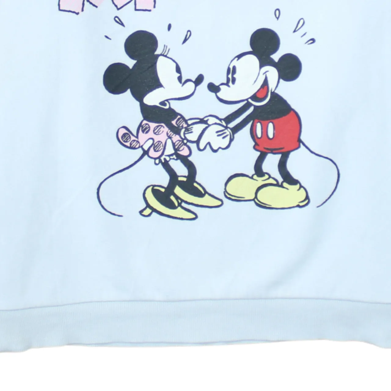 Disney 90's Mickey & Minnie Mouse Crew Neck Sweatshirt Large White sold by Vintage Club product image thumbnail 4
