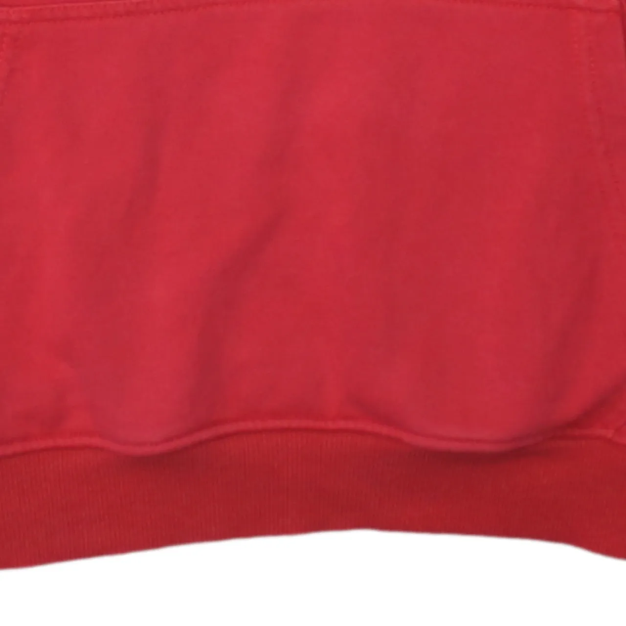 Champion 90's Drawstring Pockets Pullover Hoodie Medium Red sold by Vintage Club product image thumbnail 4