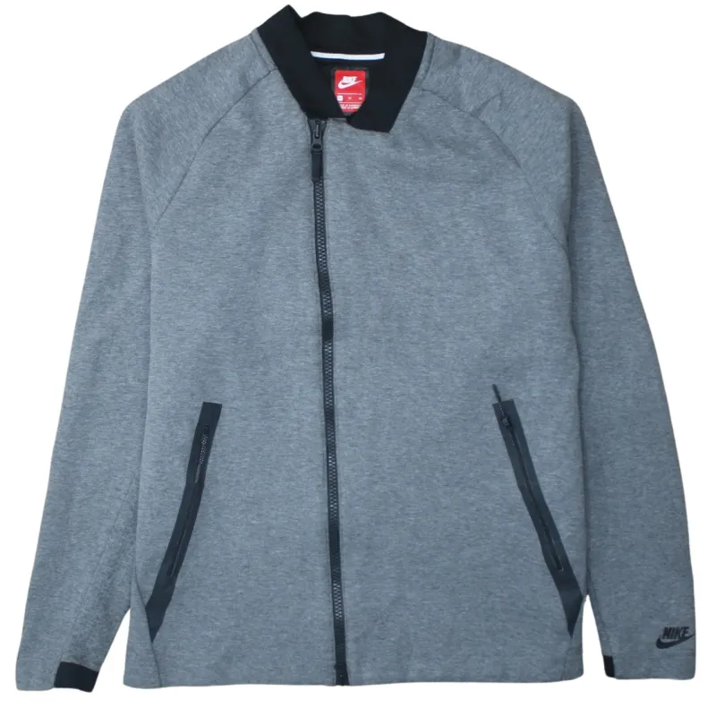 Nike 90's Swoosh Full Zip Up Sweatshirt Large Grey sold by Vintage Club