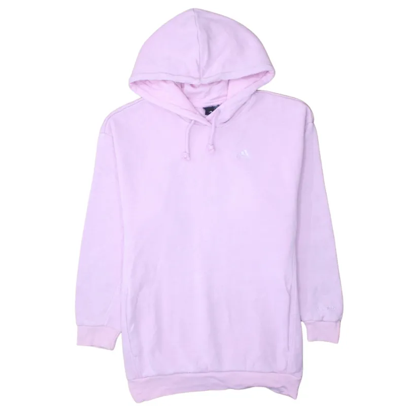 Adidas 90's Loungewear Pullover Hoodie Small Pink sold by Vintage Club