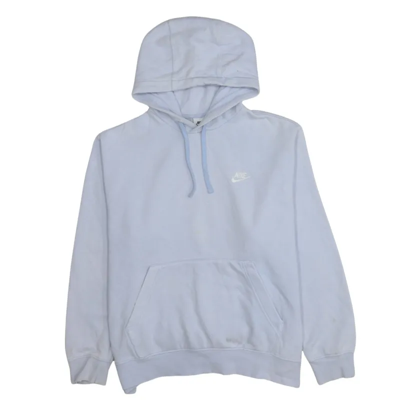 Nike 90's Swoosh Pullover Hoodie Large Purple sold by Vintage Club