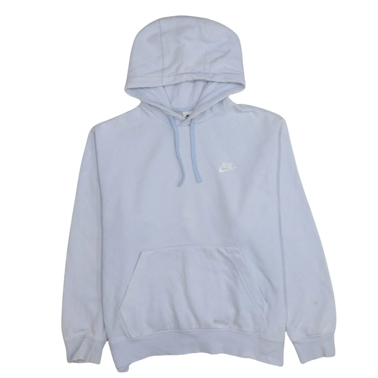 Nike 90's Swoosh Pullover Hoodie Large Purple sold by Vintage Club