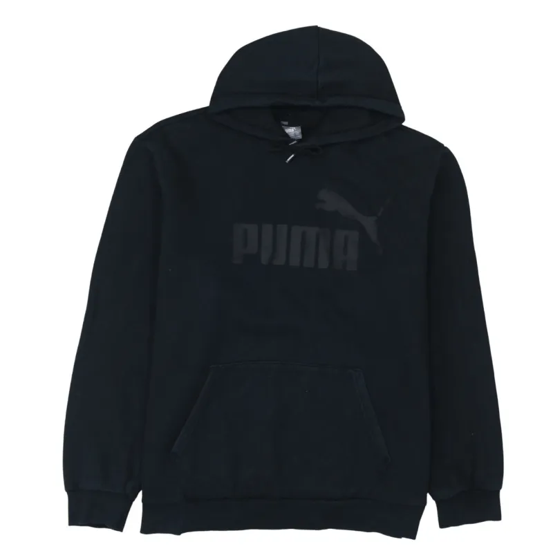 Puma 90's Spellout Pullover Hoodie XXLarge (2XL) Black sold by Vintage Club