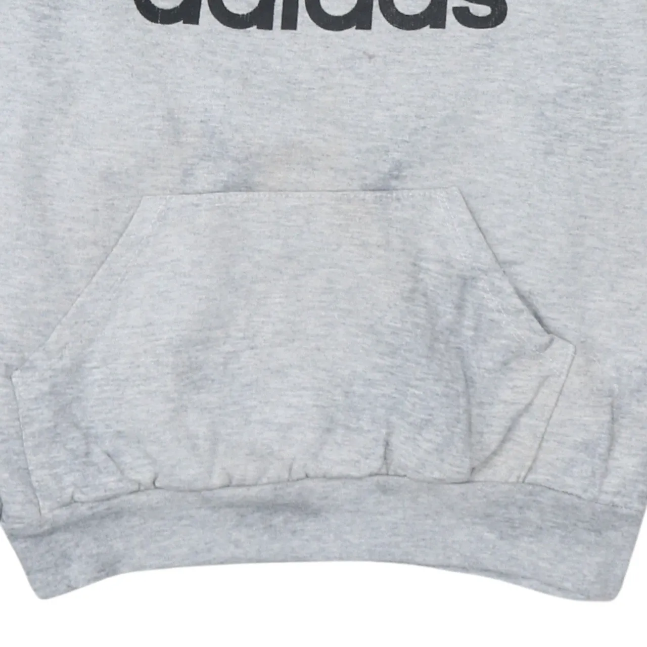 Adidas 90's Spellout Pullover Hoodie Small Grey sold by Vintage Club product image thumbnail 4