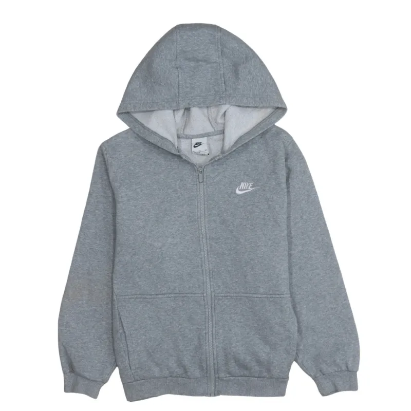 Nike 90's Swoosh Full Zip Up Hoodie XLarge Grey sold by Vintage Club