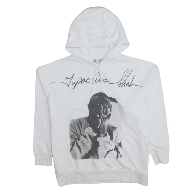 Retro 90's Lightweight Pullover Hoodie Small White sold by Vintage Club