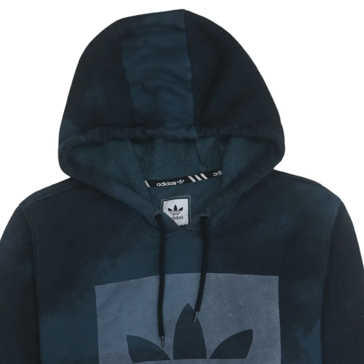 Adidas 90's Spellout Pullover Hoodie Medium Black sold by Vintage Club product image thumbnail 3