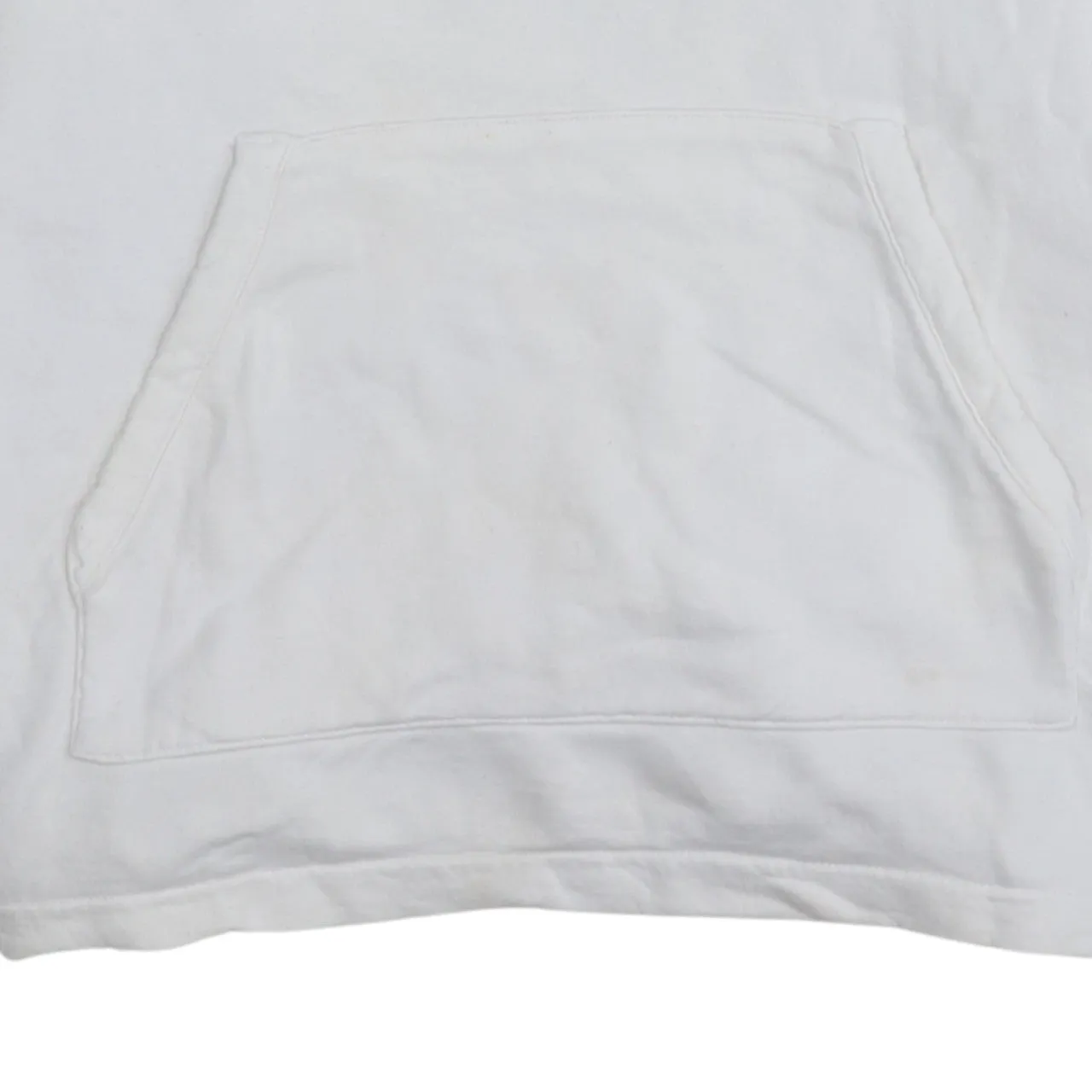 VANS 90's Drawstring Pockets Pullover Hoodie Medium White sold by Vintage Club product image thumbnail 4