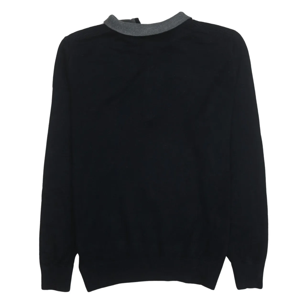 Calvin Klein 90's Lightweight Quarter Zip Sweatshirt Large Black sold by Vintage Club product image thumbnail 2