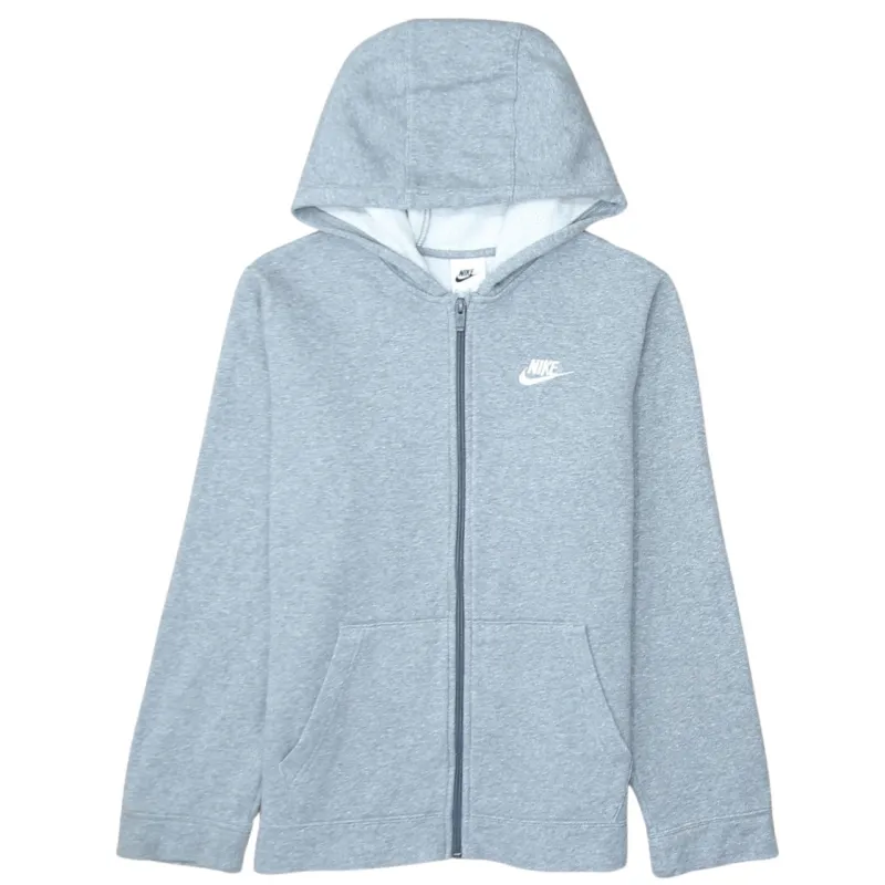 Nike 90's Swoosh Full Zip Up Hoodie XLarge Grey sold by Vintage Club