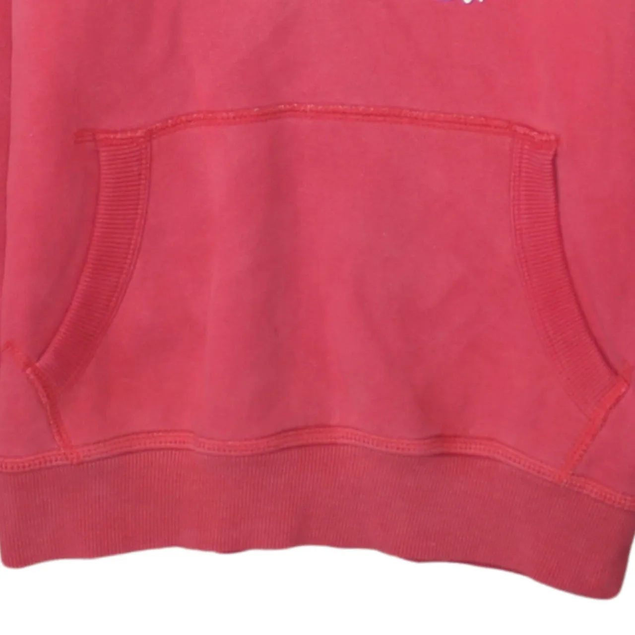 Super Dry 90's Spellout Pullover Hoodie Medium Red sold by Vintage Club product image thumbnail 4