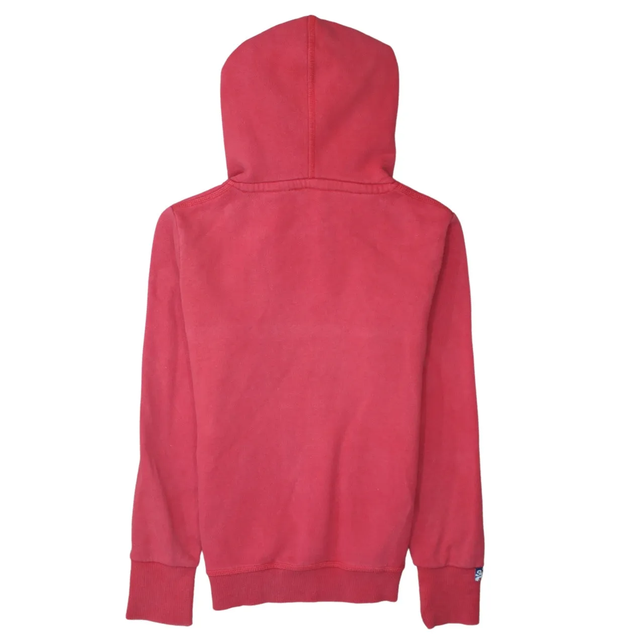 Super Dry 90's Spellout Pullover Hoodie Medium Red sold by Vintage Club product image thumbnail 2