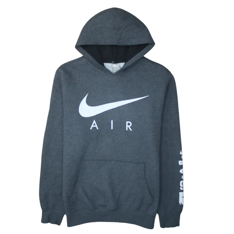 Nike 90's Center Middle Swoosh Pullover Hoodie XXLarge (2XL) Black sold by Vintage Club