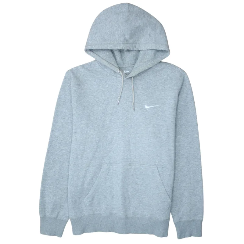 Nike 90's Swoosh Pullover Hoodie Large Grey sold by Vintage Club