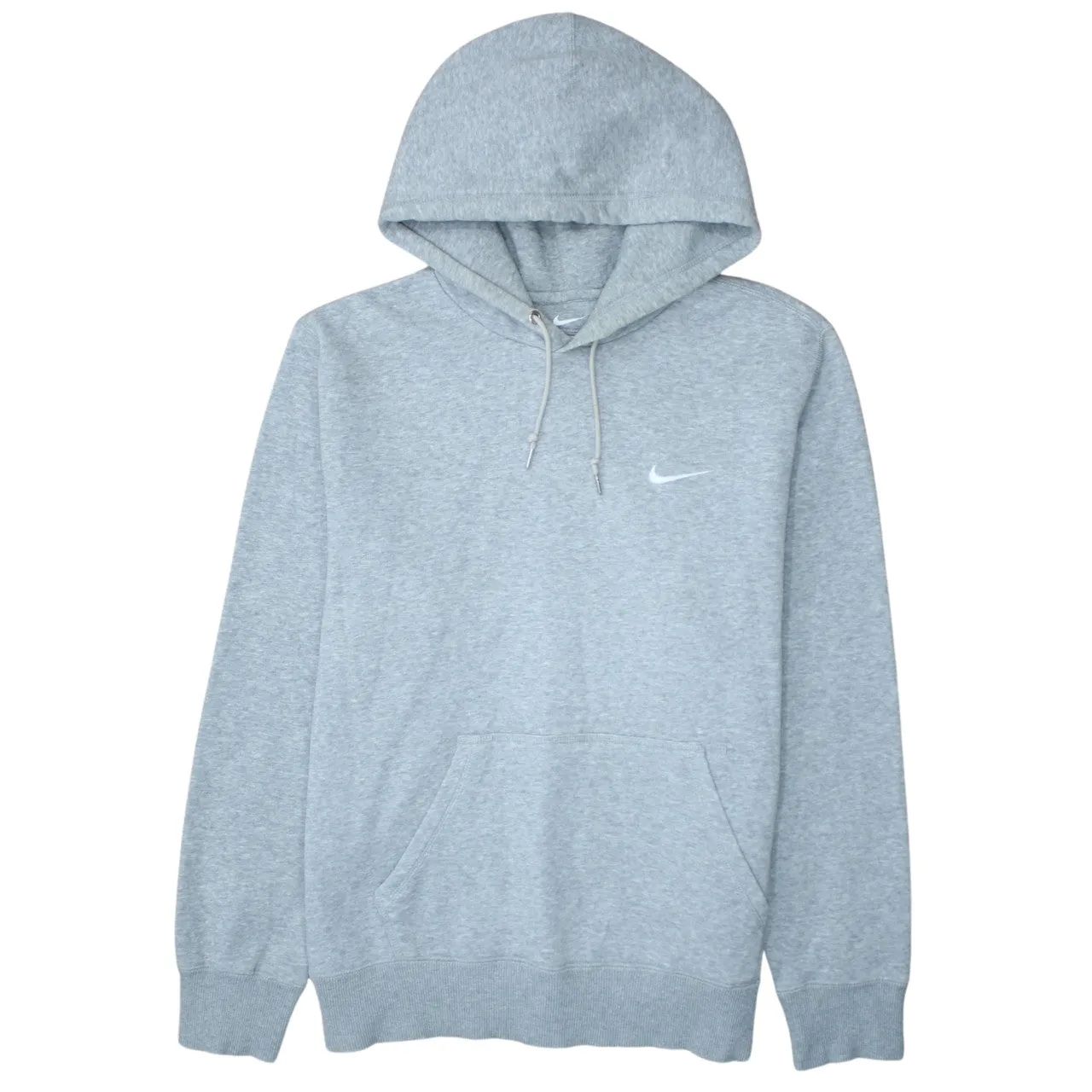 Nike 90's Swoosh Pullover Hoodie Large Grey sold by Vintage Club
