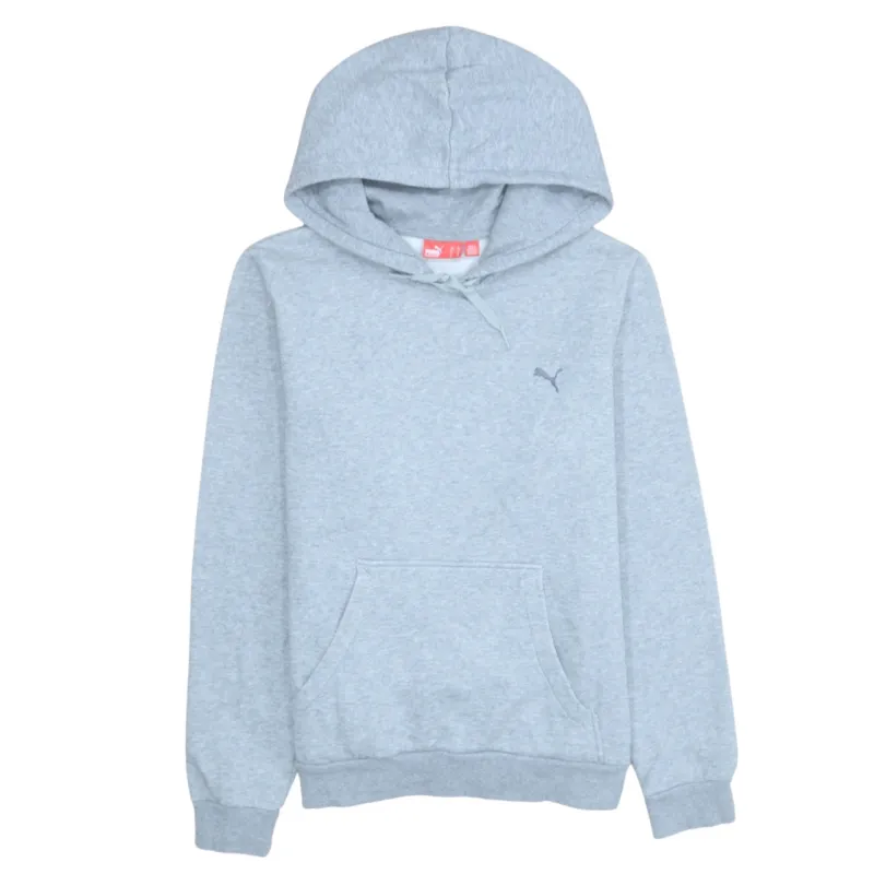 Puma 90's Drawstring Pockets Pullover Hoodie XLarge Grey sold by Vintage Club