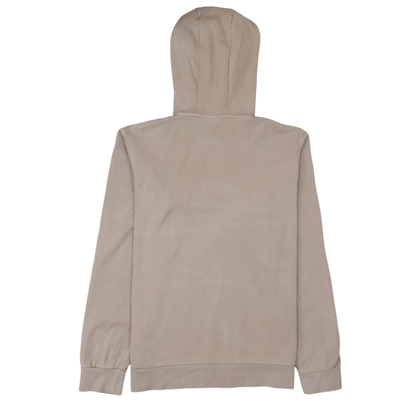 Ellesse Beige Cream Hoodie Women’s Large Embroidered Chest Logo Front Pocket Pullover Sweatshirt sold by Vintage Club product image thumbnail 2