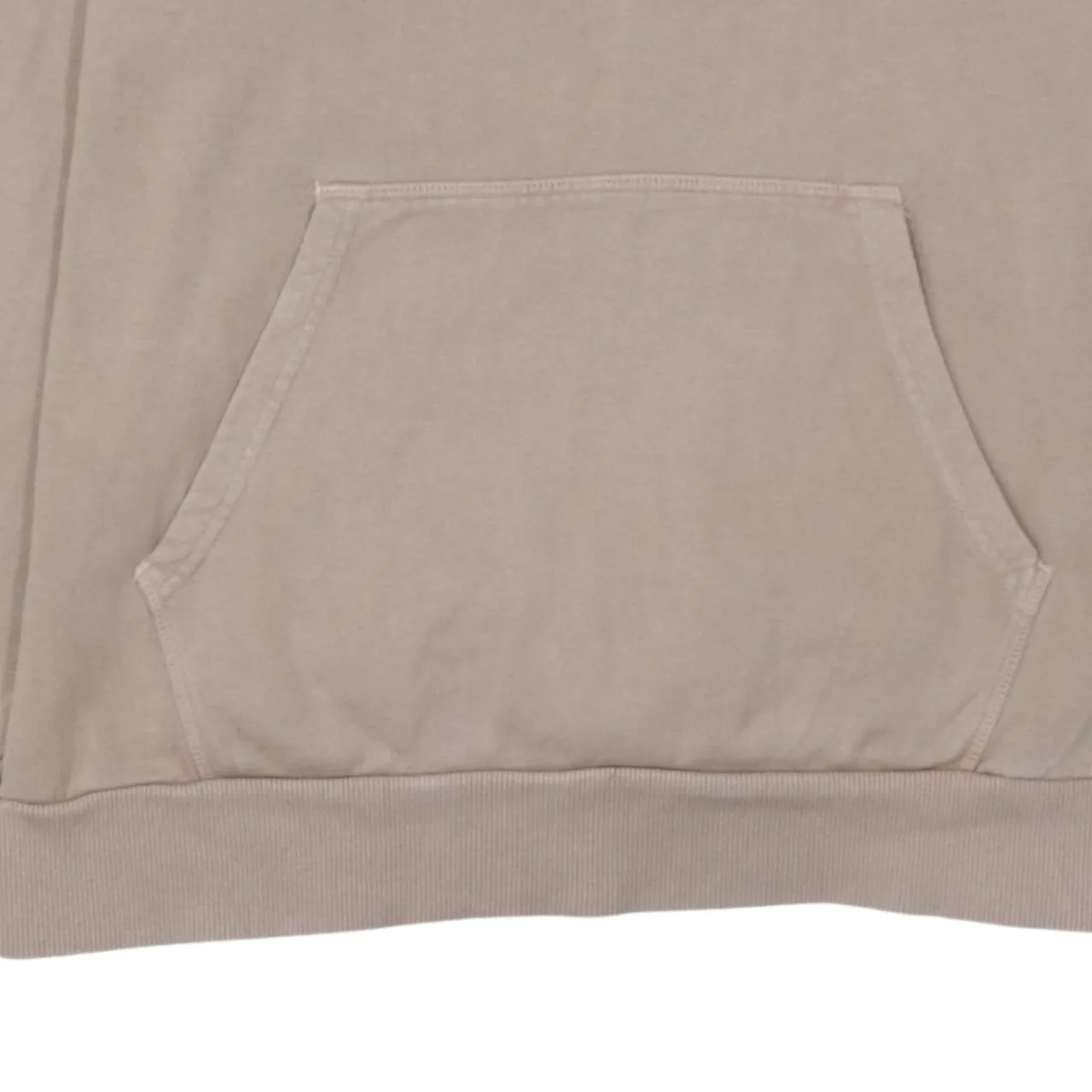 Ellesse Beige Cream Hoodie Women’s Large Embroidered Chest Logo Front Pocket Pullover Sweatshirt sold by Vintage Club product image thumbnail 4