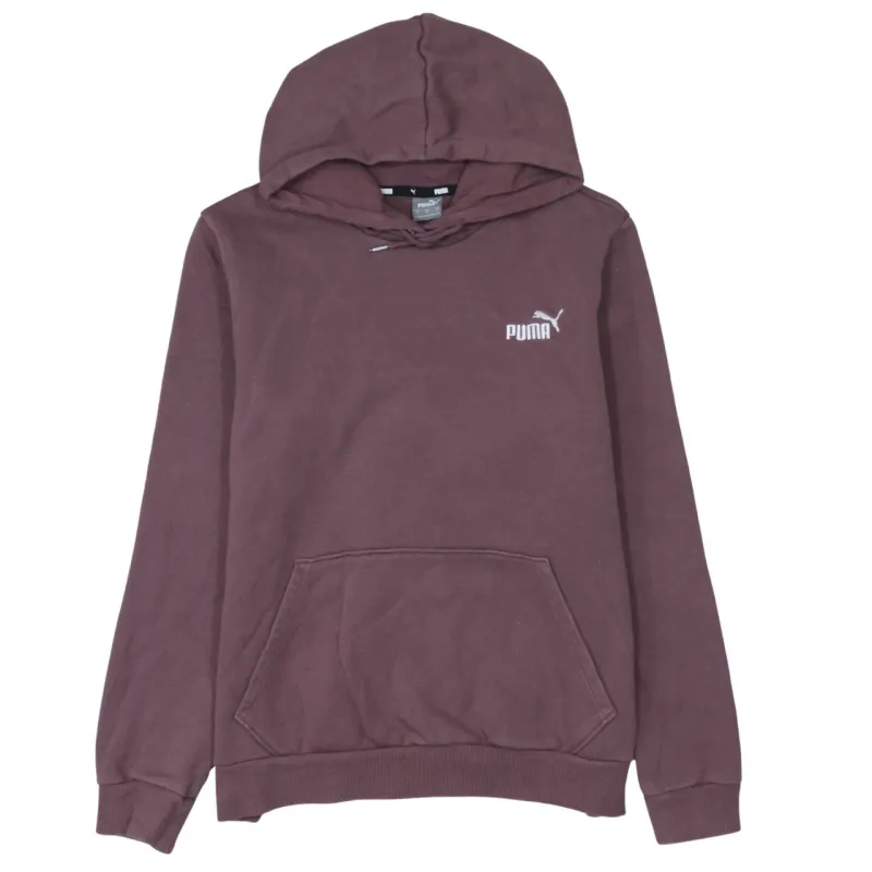 Puma 90's Drawstring Pockets Pullover Hoodie Large Brown sold by Vintage Club