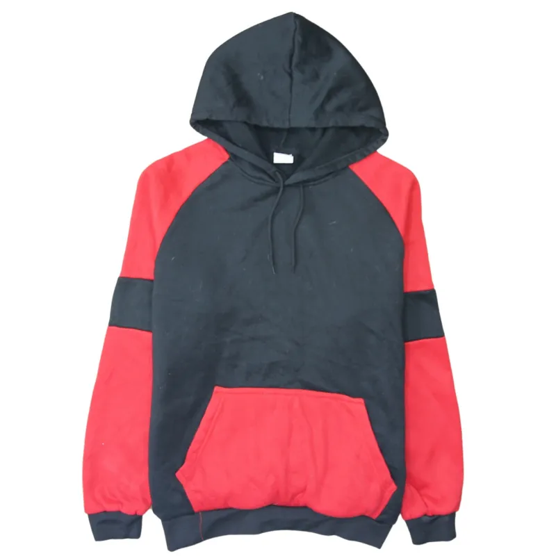 Retro 90's Plain Pullover Hoodie Medium Black sold by Vintage Club