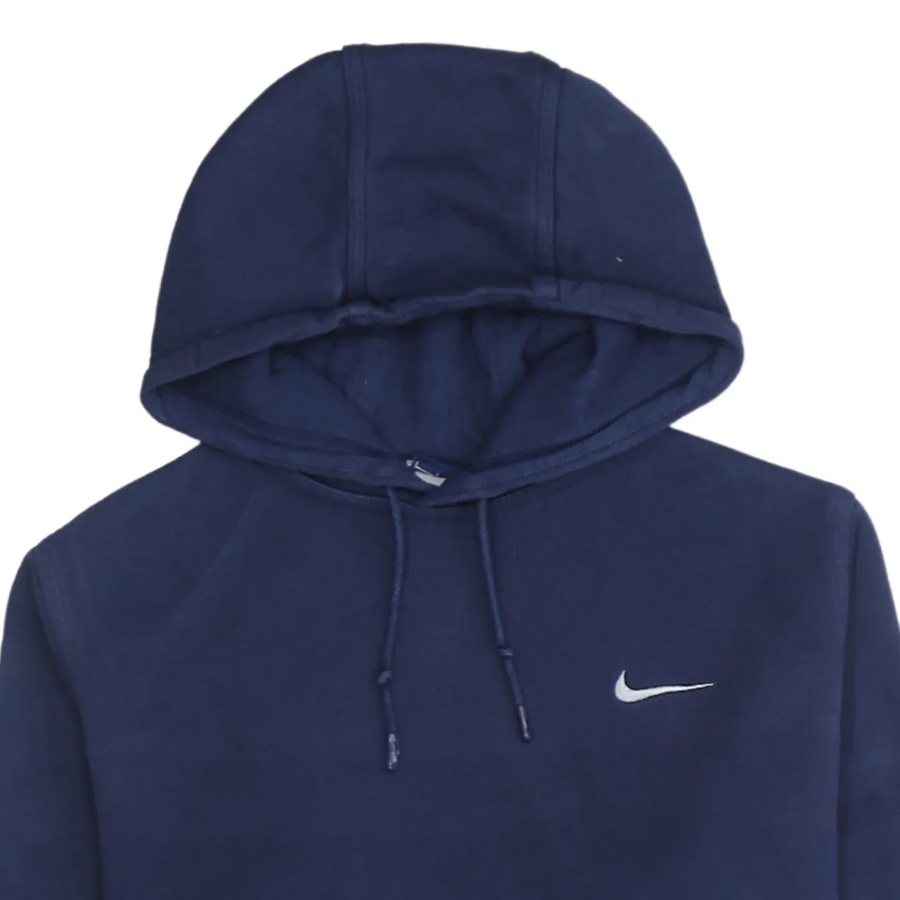 Nike 90's Swoosh Pullover Hoodie Large Navy Blue sold by Vintage Club product image thumbnail 3