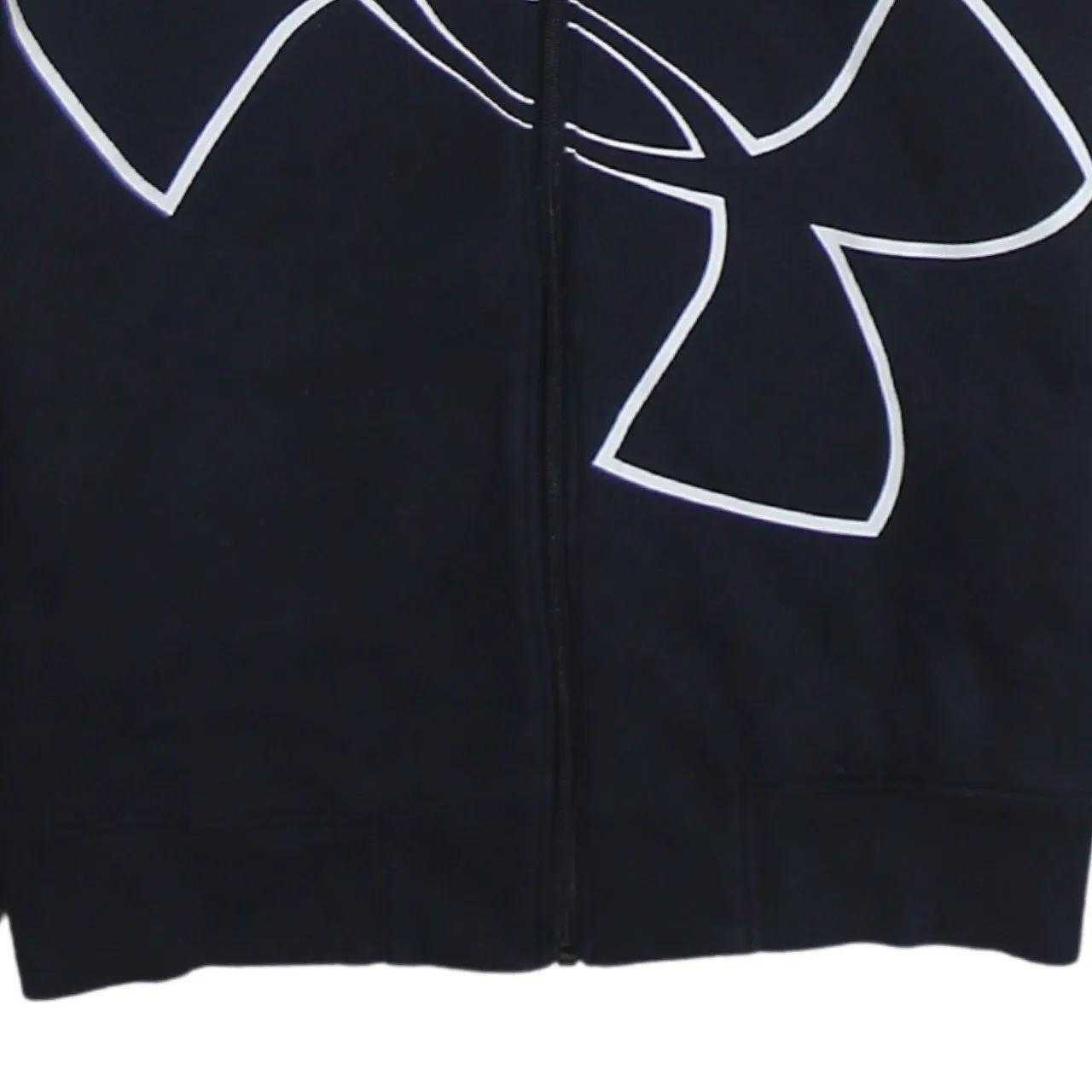 Under Armour 90's Spellout Full Zip Up Hoodie Medium Black sold by Vintage Club product image thumbnail 4