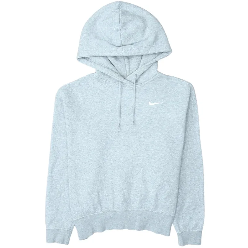Nike 90's Swoosh Pullover Hoodie Small Grey sold by Vintage Club