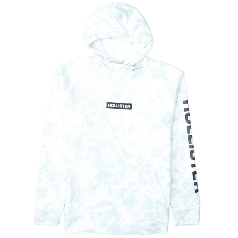 Hollister 90's Drawstring Pockets Pullover Hoodie Medium Grey sold by Vintage Club