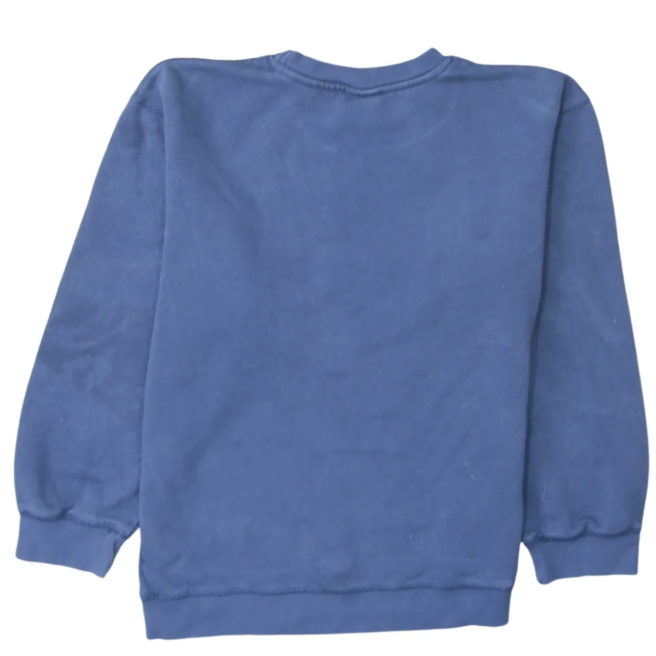 Nike Navy Blue Sweatshirt Men’s XLarge Printed Swoosh Logo Crewneck Pullover Fleece Top sold by Vintage Club product image thumbnail 2