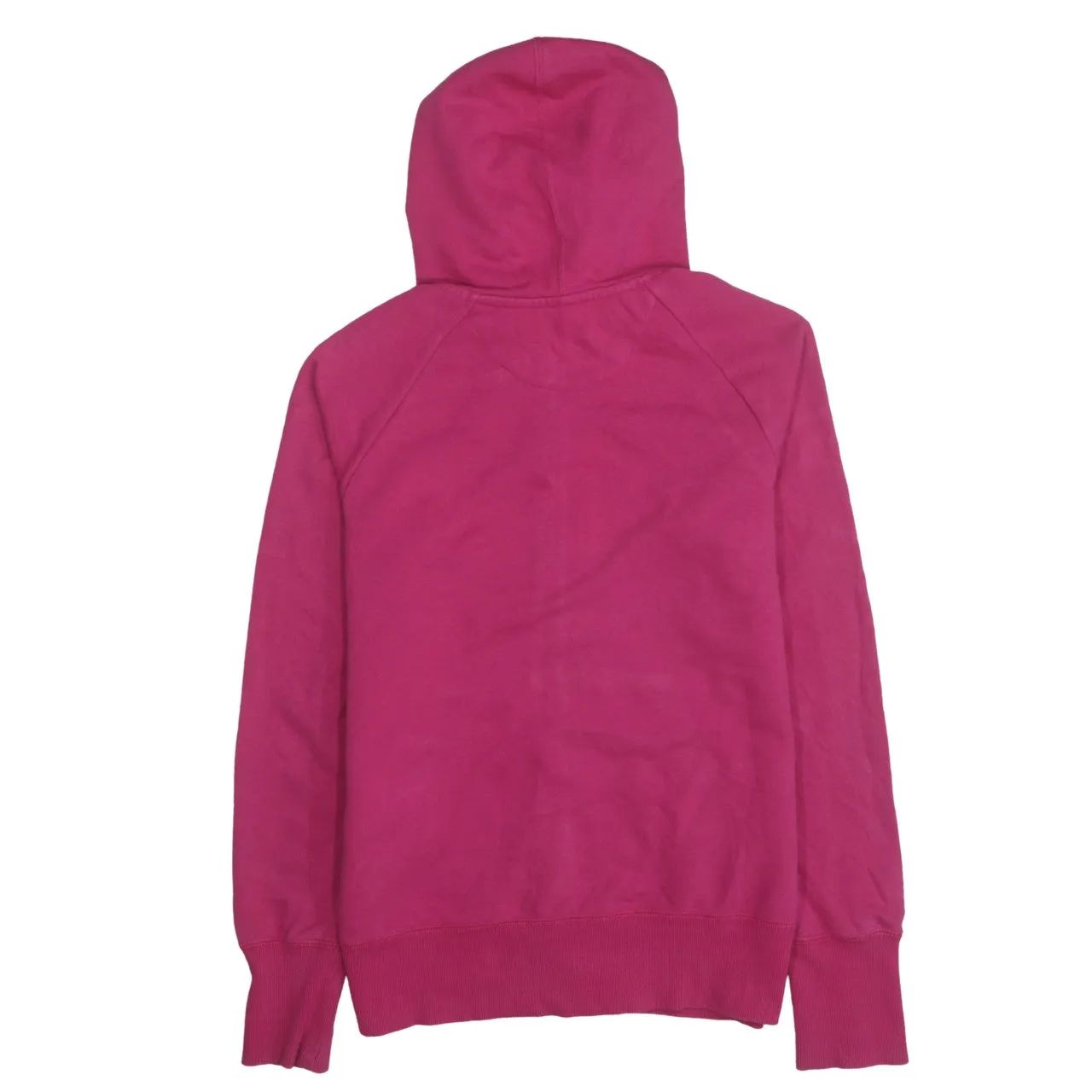 Reebok Fuchsia Pink Zip Hoodie Women’s Large Embroidered Chest Logo Front Pockets Sweatshirt sold by Vintage Club product image thumbnail 2