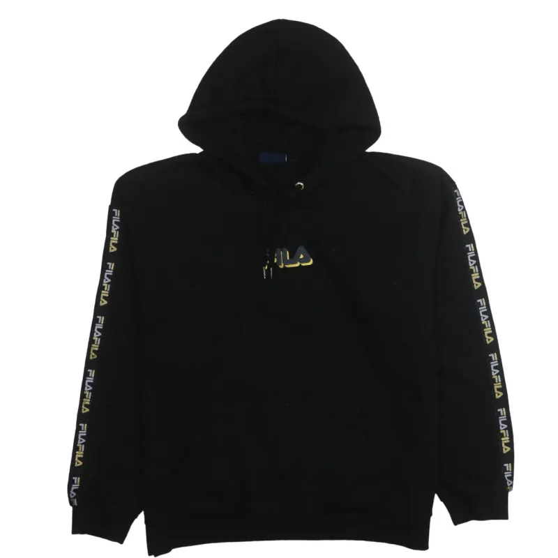 Fila 90's Loungewear Pullover Hoodie XLarge Black sold by Vintage Club