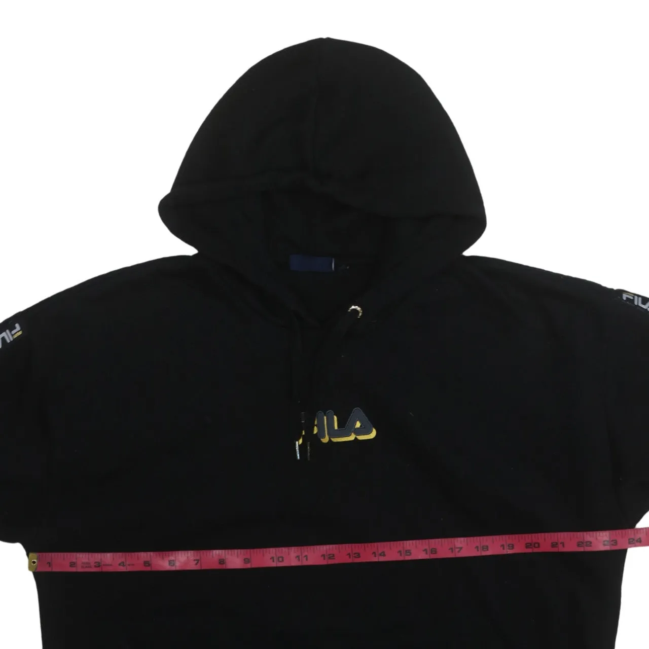 Fila 90's Loungewear Pullover Hoodie XLarge Black sold by Vintage Club product image thumbnail 5