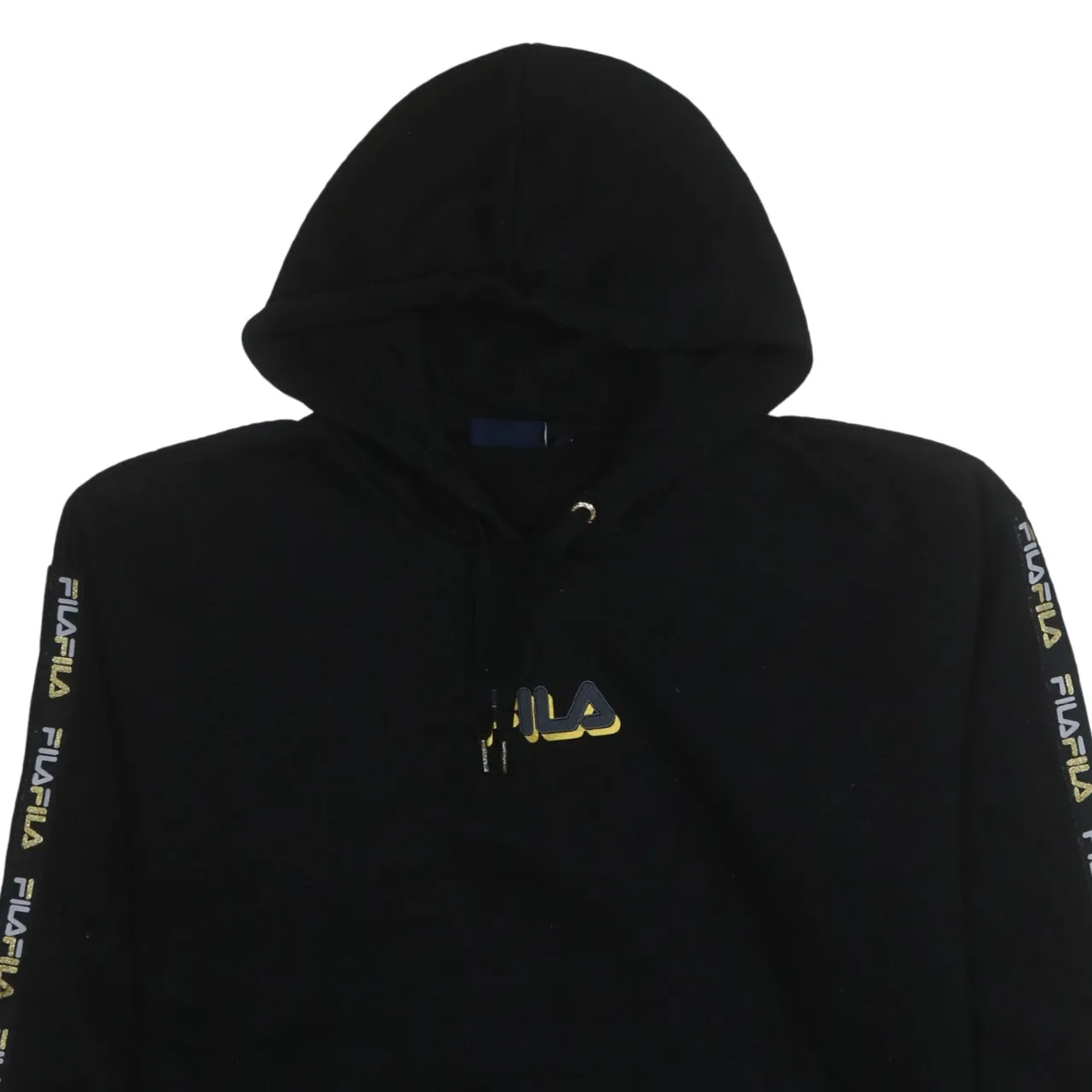 Fila 90's Loungewear Pullover Hoodie XLarge Black sold by Vintage Club product image thumbnail 3