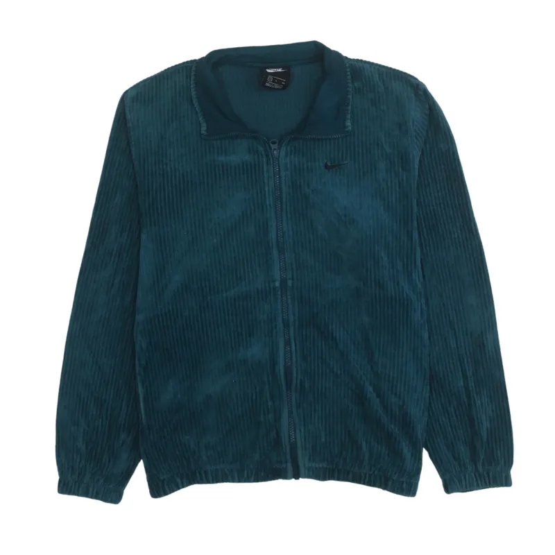 Nike 90's Swoosh Full Zip Up Sweatshirt Small Green sold by Vintage Club