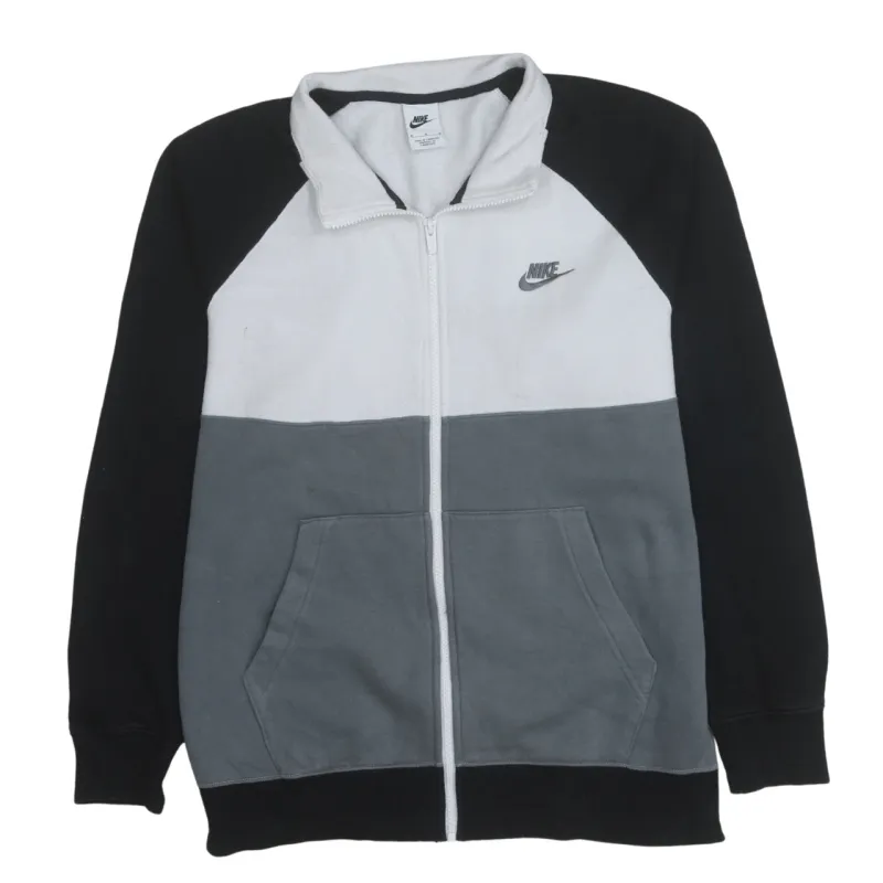 Nike 90's Swoosh Full Zip Up Sweatshirt Medium Grey sold by Vintage Club
