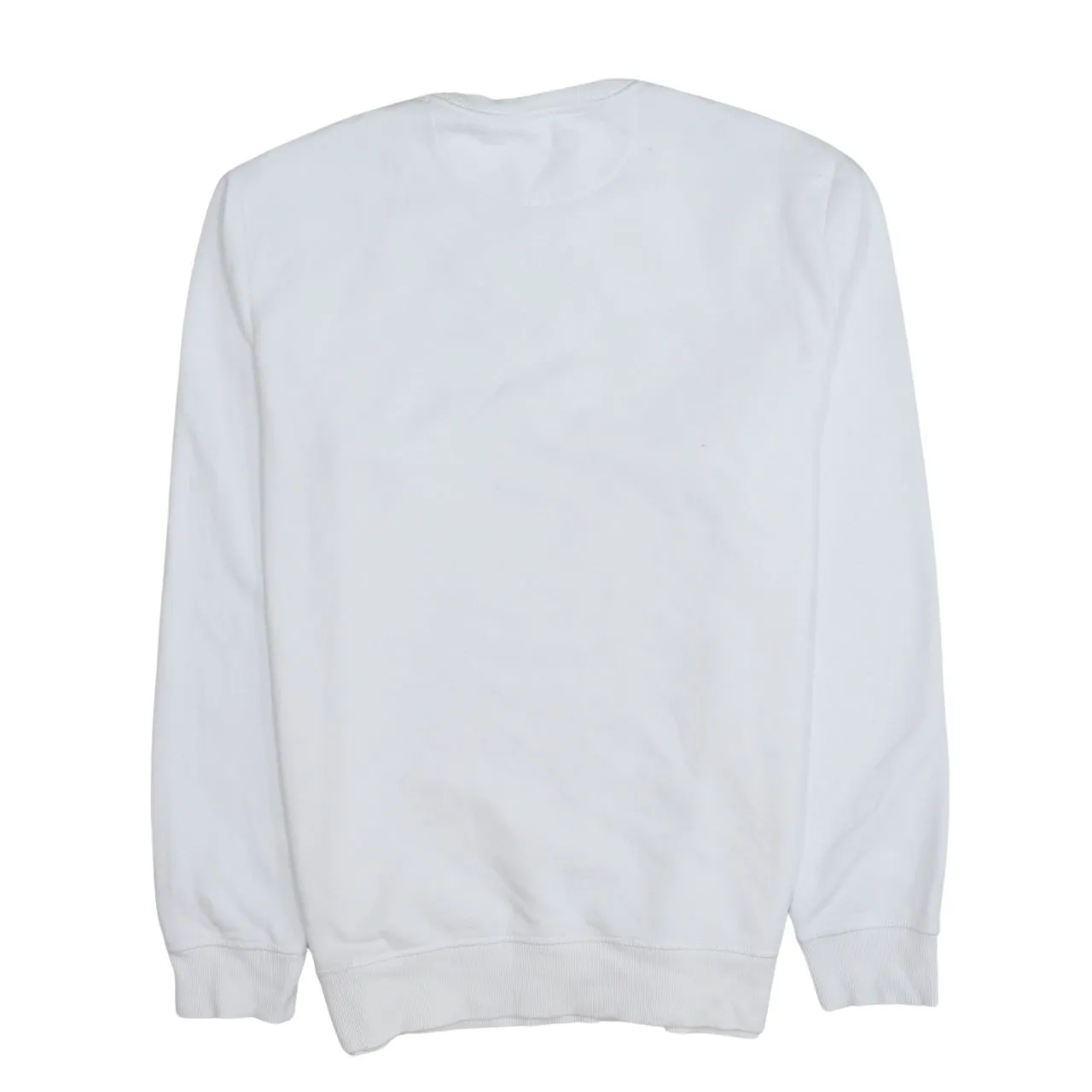 Calvin Klein 90's Spellout Crew Neck Sweatshirt Large White sold by Vintage Club product image thumbnail 2
