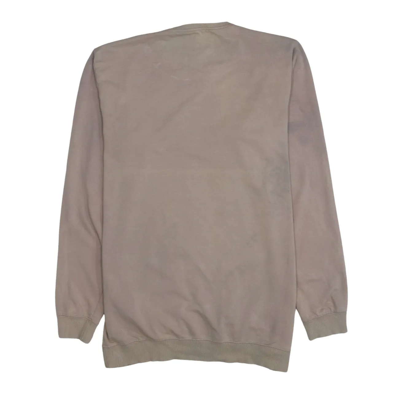 Calvin Klein 90's Plain Crew Neck Sweatshirt XXLarge (2XL) Beige Cream sold by Vintage Club product image thumbnail 2