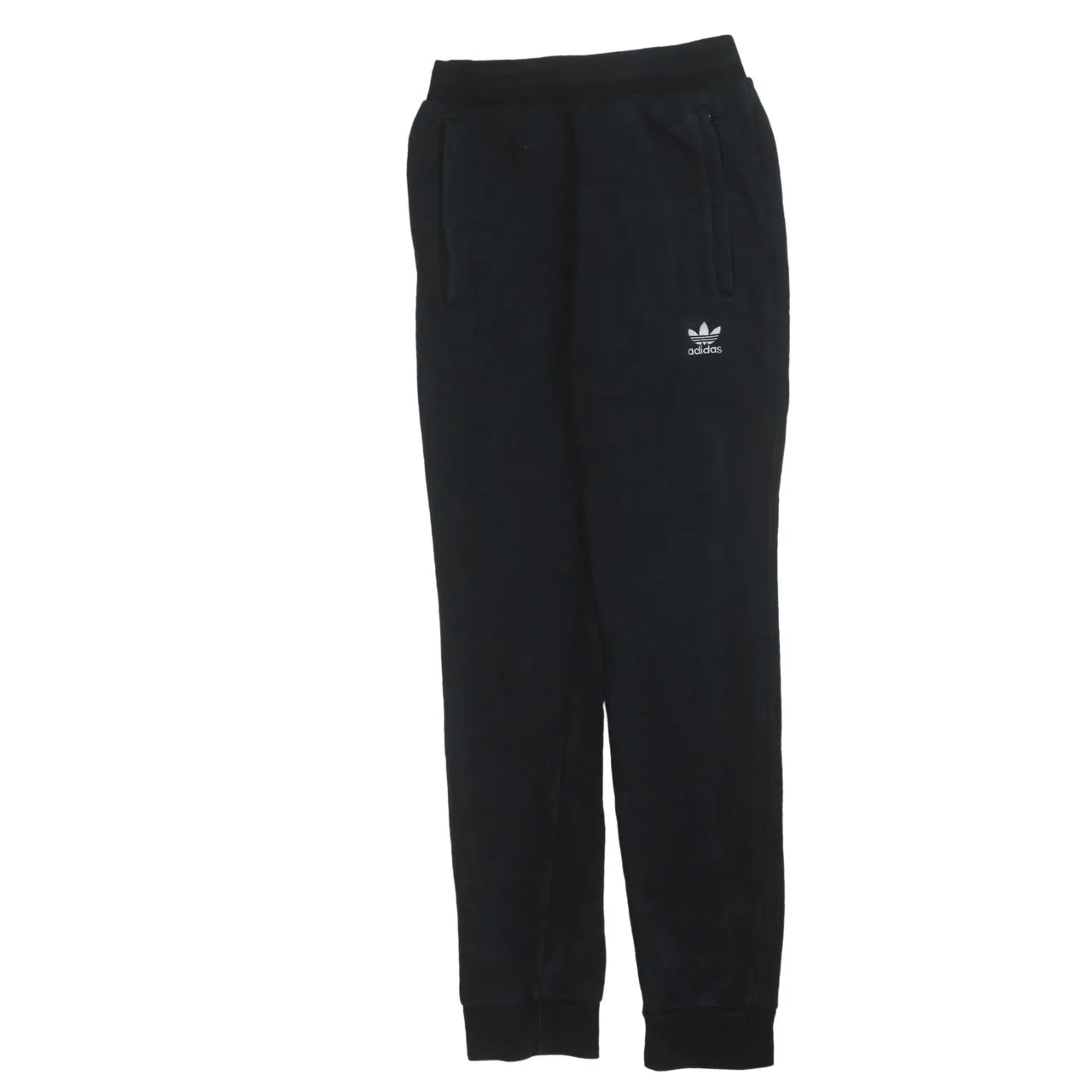 Adidas 90's Rib Cuff Casual Joggers / Sweatpants 24 Black sold by Vintage Club