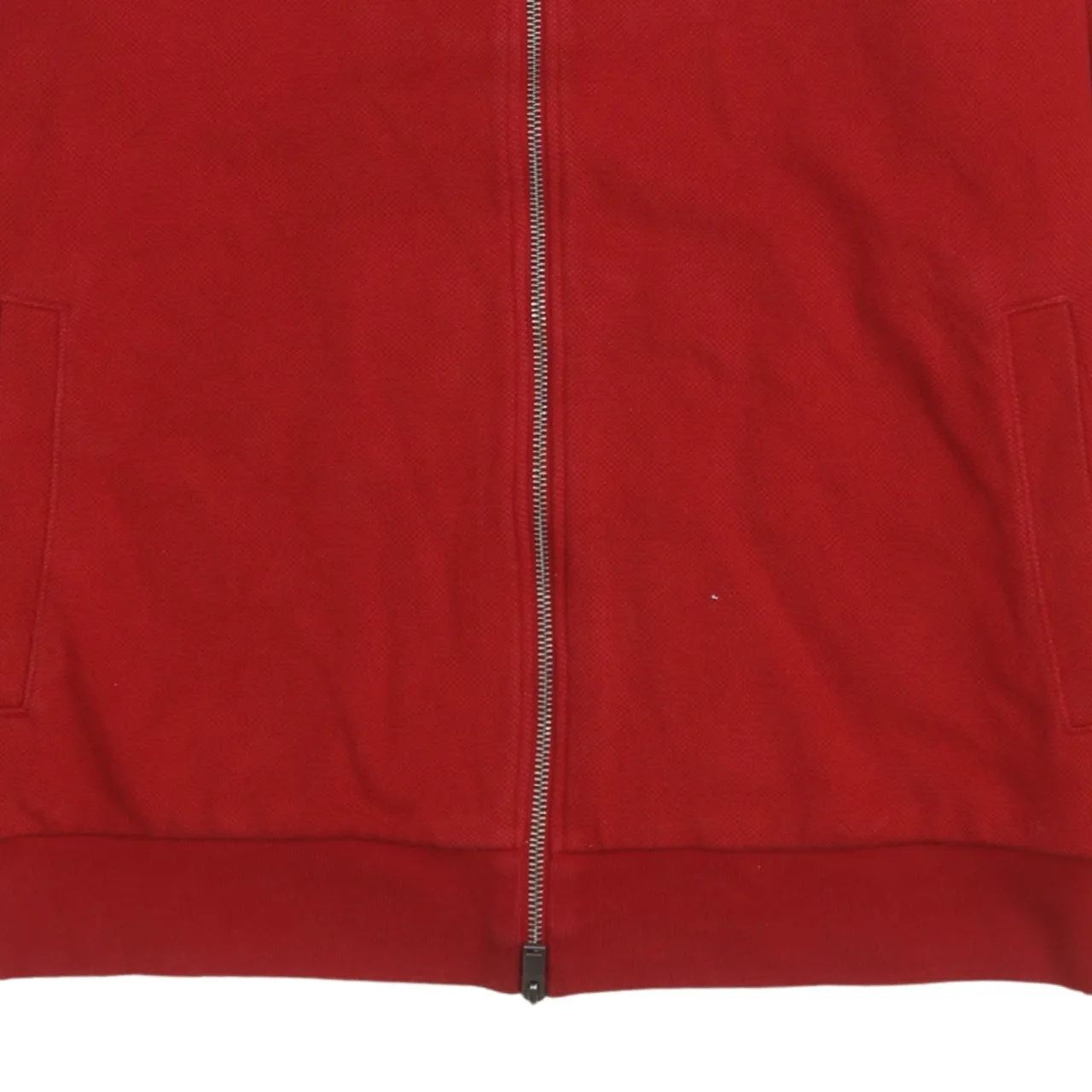 Lacoste 90's Lightweight Full Zip Up Sweatshirt XXXLarge (3XL) Red sold by Vintage Club product image thumbnail 4
