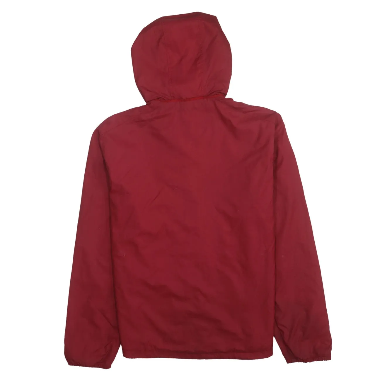 Lacoste 90's Hooded Full Zip Up Windbreaker Medium Red sold by Vintage Club product image thumbnail 2