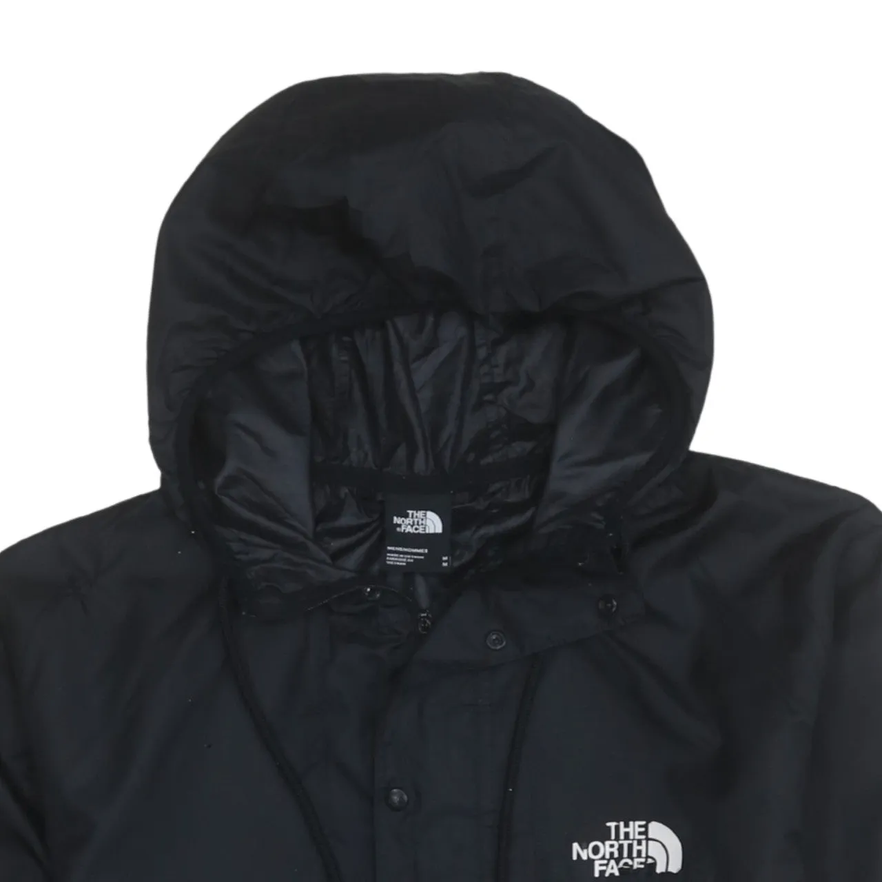 The North Face 90's Hooded Full Zip Up Windbreaker Medium Black sold by Vintage Club product image thumbnail 3