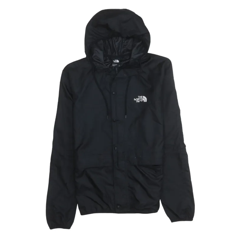 The North Face 90's Hooded Full Zip Up Windbreaker Medium Black sold by Vintage Club